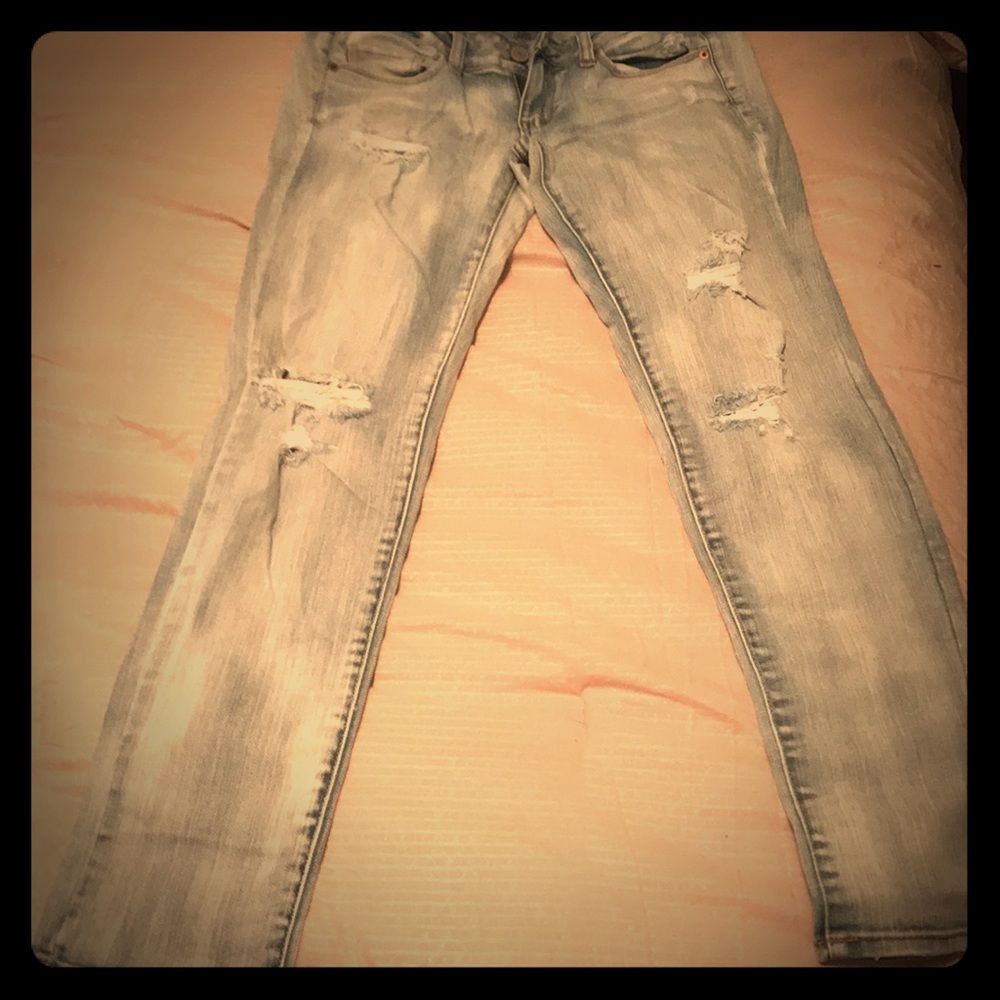 Whitewashed jeans - Picture 2 of 2
